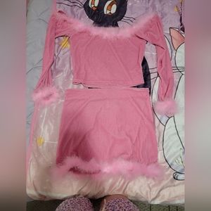 Sugar thrillz skirt set